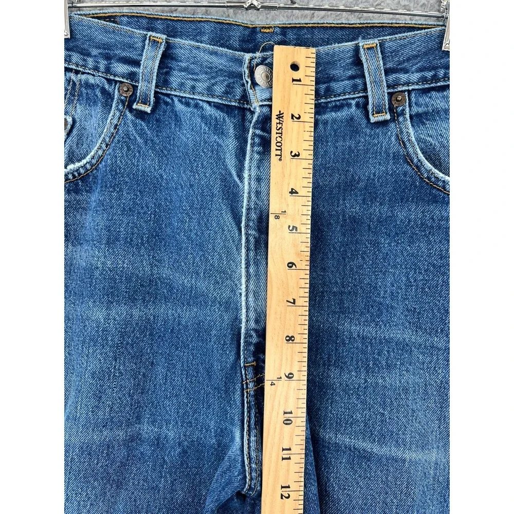 Vintage 90's Levi's Relaxed Straight Leg Jeans Men's Size 36x31 Blue‎ READ